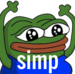 pepesimp emote for Discord