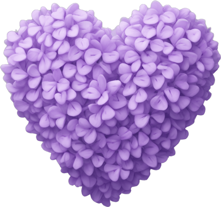 Purpleflowerheart emote for Discord