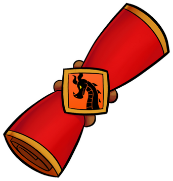 mythical_scroll emote for Discord