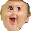 babylaugh emote for Discord