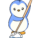Pengu_Mop emote for Discord