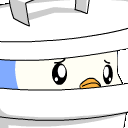 Hiding_Pengu emote for Discord