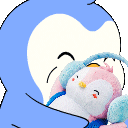 PenguCuddle emote for Discord