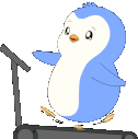 PenguRunning emote for Discord