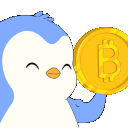 PenguBitcoin emote for Discord