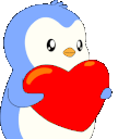 PenguHeart emote for Discord