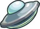 Ts4AlienSpaceship emote for Discord