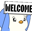 WelcomePengu emote for Discord