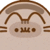 pusheen_smoosh emote for Discord