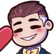InvisReedHeart emote for Discord