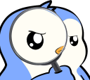 PenguHmmThink emote for Discord