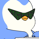 Pengu_hackerman emote for Discord