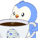 PenguCoffee emote for Discord
