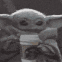babyyodastarbucks emote for Discord