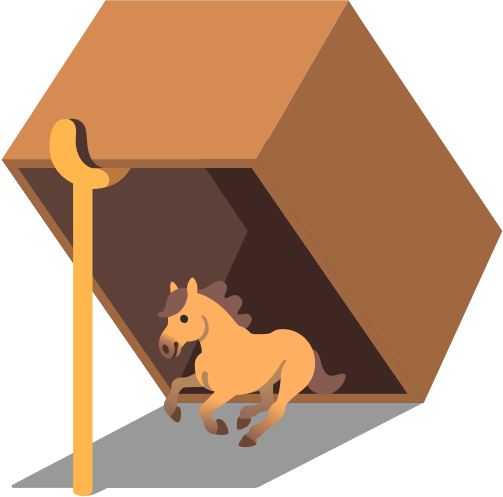horsetrap emote for Discord