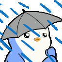 PenguSadRain emote for Discord
