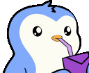 PenguSpinJuice emote for Discord