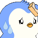 PenguSweaty emote for Discord