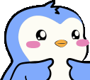 PenguShy emote for Discord