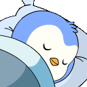 PenguSleep emote for Discord