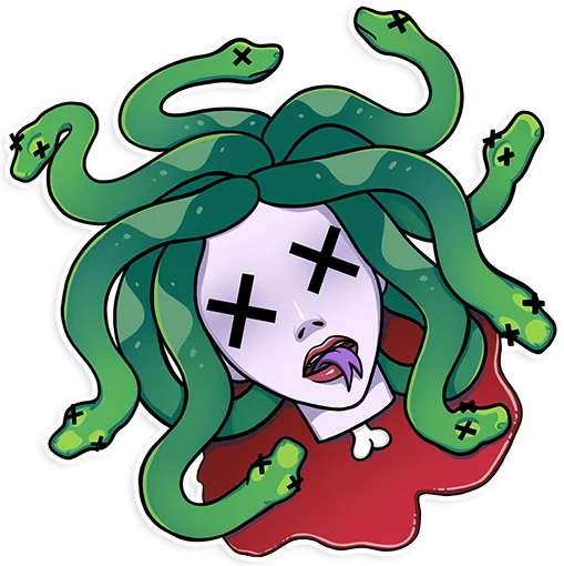 medusa_dead emote for Discord