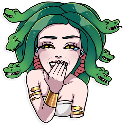 medusa_laugh emote for Discord