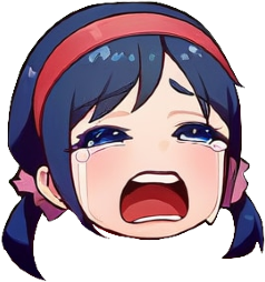 Anime_MitaCry emote for Discord