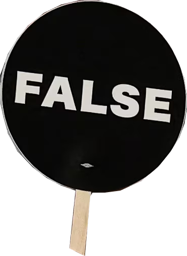 False emote for Discord