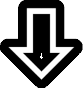 arrow_down_flash emote for Discord