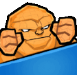 TheThingThump emote for Discord