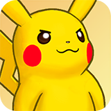Pikachu_Stoic emote for Discord