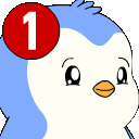 PenguPinged emote for Discord