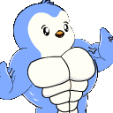 PenguStrong emote for Discord