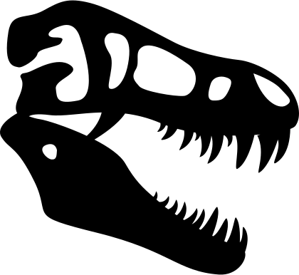 trex_skull emote for Discord