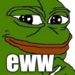 pepeeww emote for Discord
