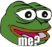 pepeme emote for Discord
