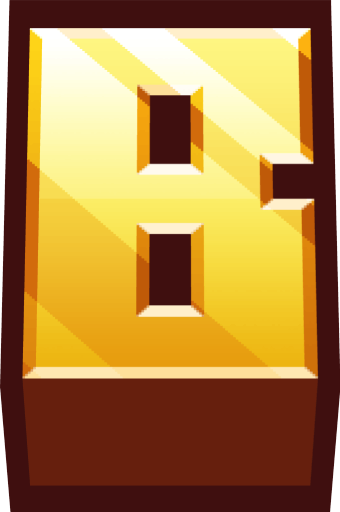 minecraft_gold_B emote for Discord