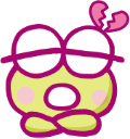 keroppiheartbreak2 emote for Discord