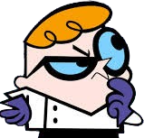 dexterthink emote for Discord
