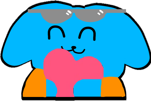 DheimesDogHeart emote for Discord