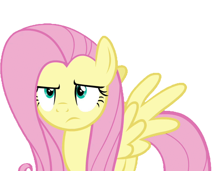 fluttershy_rollingeyes emote for Discord