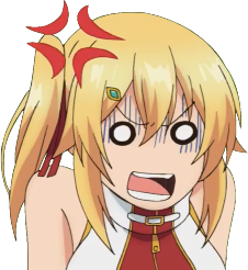 Anime_EmmaBrightnessAngry emote for Discord