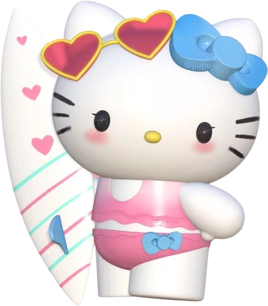 beach_hello_kitty emote for Discord