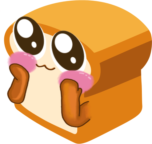BlushingBread emote for Discord