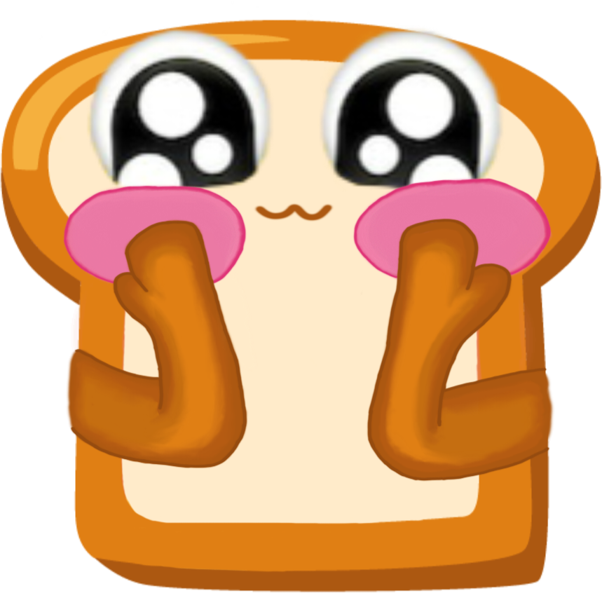 BlushingBread emote for Discord