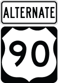 US_Highway_Route_90_Alt emote for Discord
