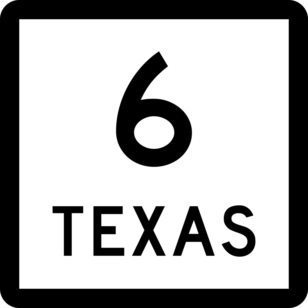 Texas_State_Highway_6 emote for Discord