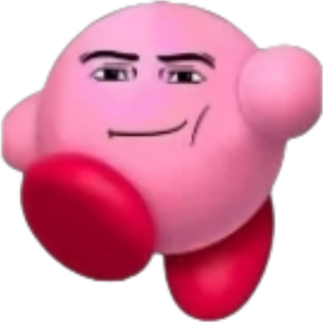 KirbyManFace emote for Discord