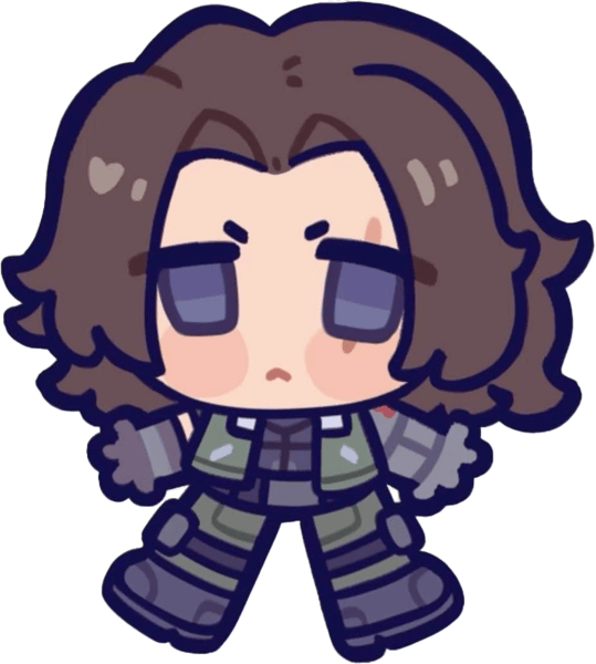 BuckyNotAgain emote for Discord