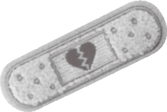 goth_bandaid emote for Discord